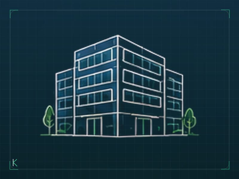 Multi-tenant commercial office building lobby